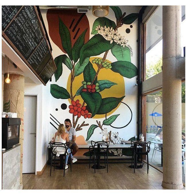 Cafe & Restaurant Wall Mural