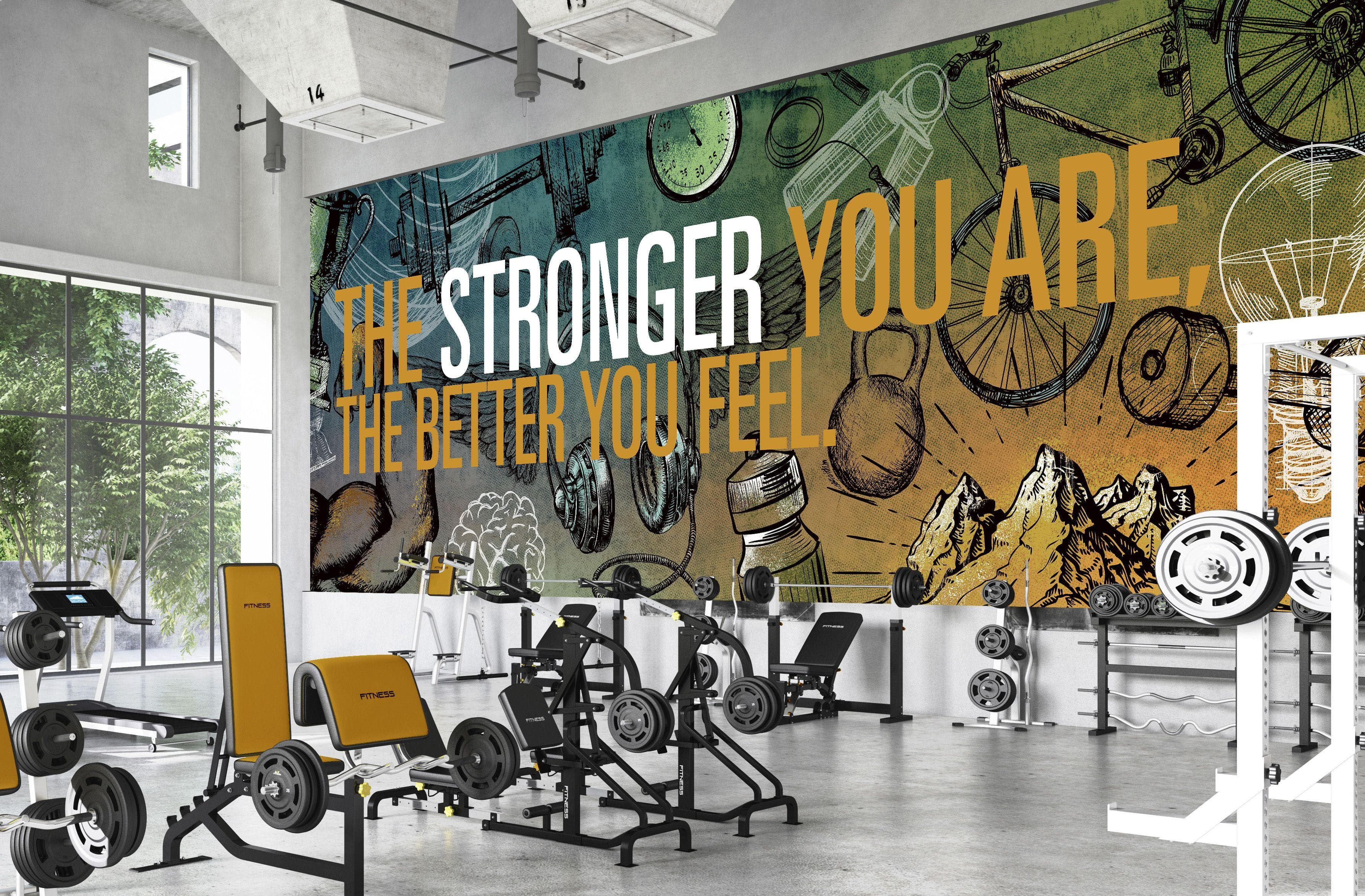 Gym & Fitness Wall Mural