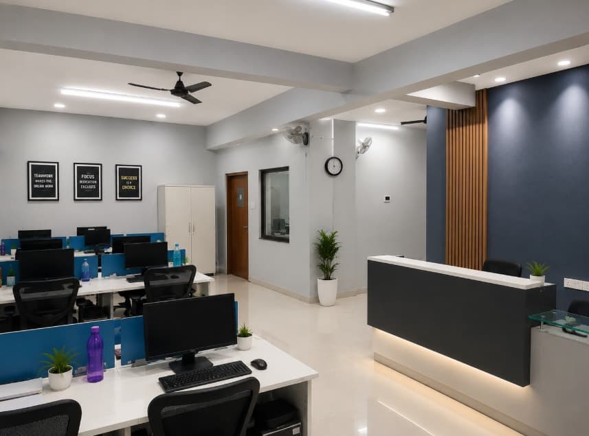 Modern Office Interior Painting